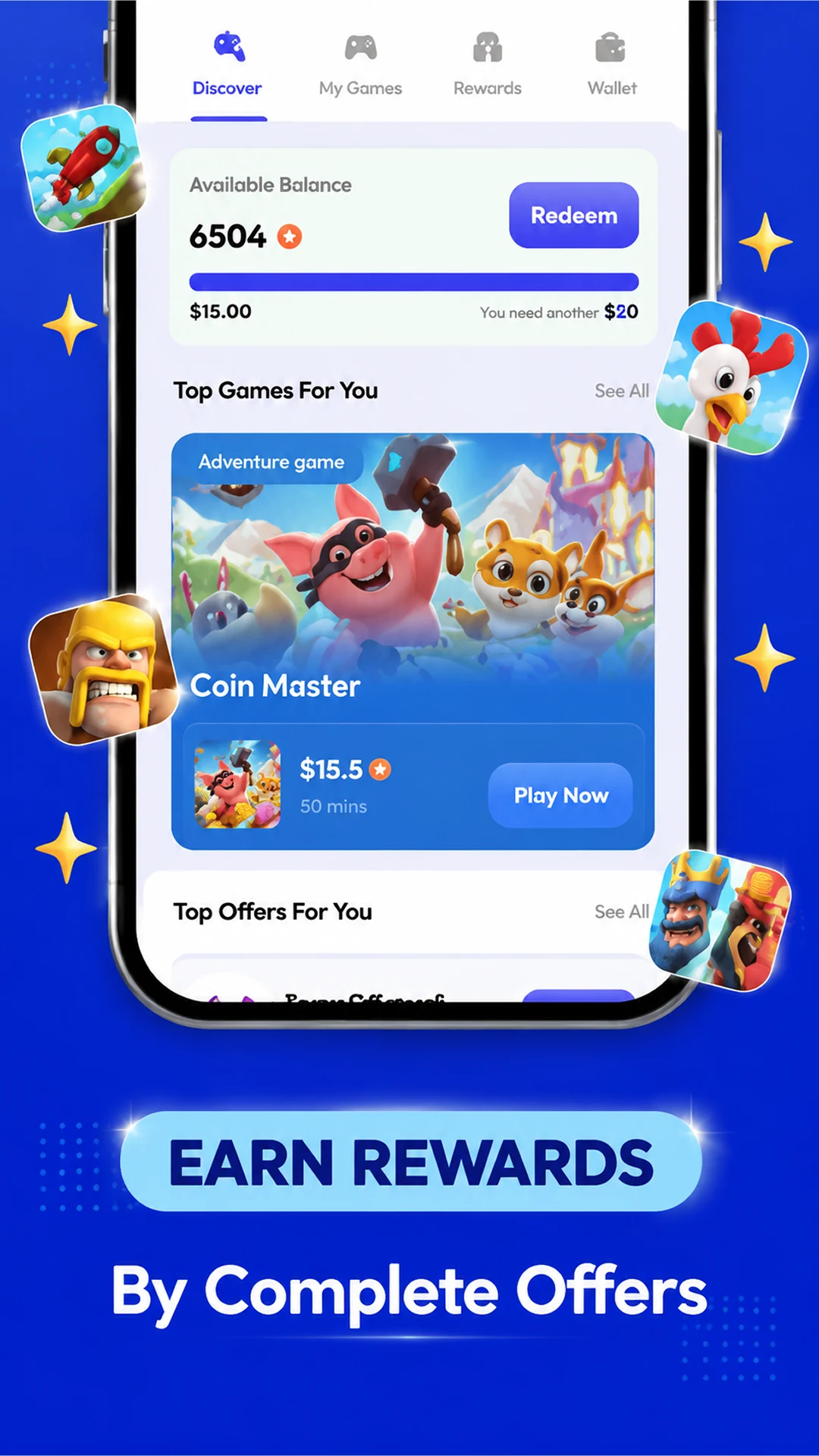 MistEarn: Play for Rewards screenshot
